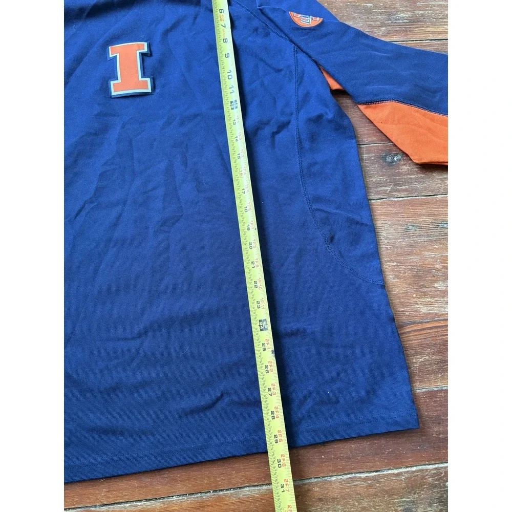 Majestic Illinois Fighting Illini‎ Crewneck Sweater Men's Large